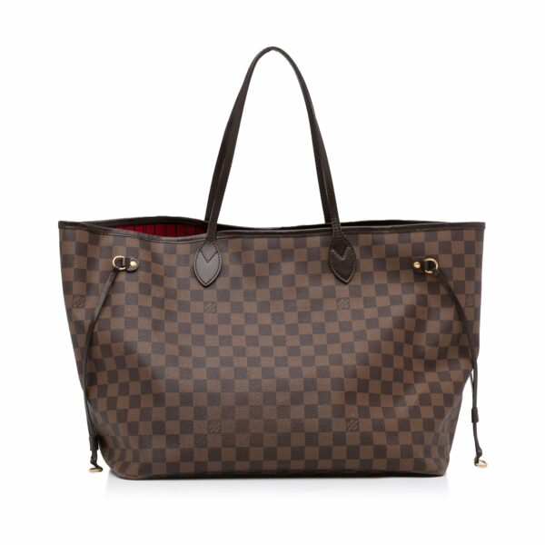 LV Neverfull GM Damier Ebene Canvas - Image 3