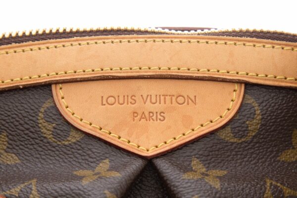 LV Tivoli GM Brown Mongram Canvas Leather Bag - Image 5