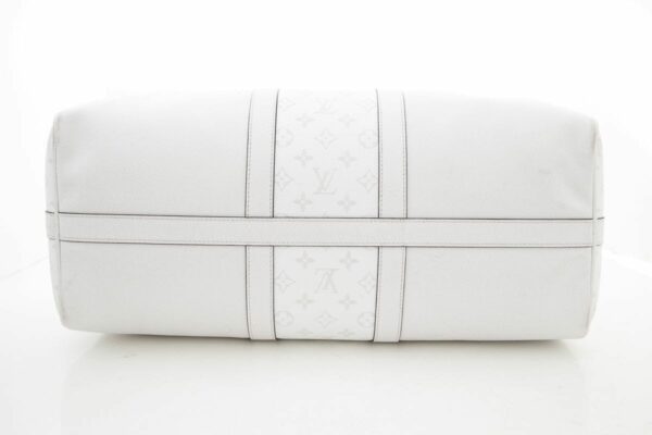 LV White Travel Duffle - Image 5