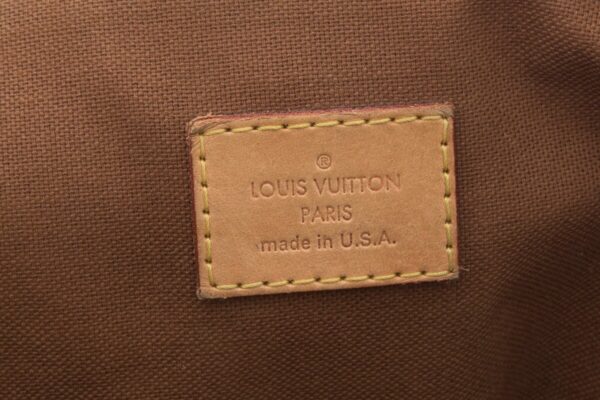 LV Tivoli GM Brown Mongram Canvas Leather Bag - Image 7