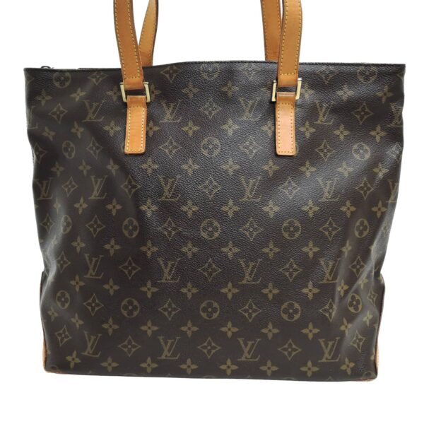 LV Cabas Mezzo Brown Monogram Canvas - Image 18