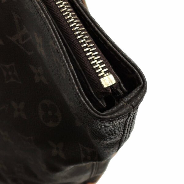 LV Cabas Mezzo Brown Monogram Canvas - Image 10