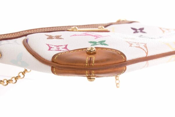 LV MILLA PM White Multi Monogram Pouchette - Image 6