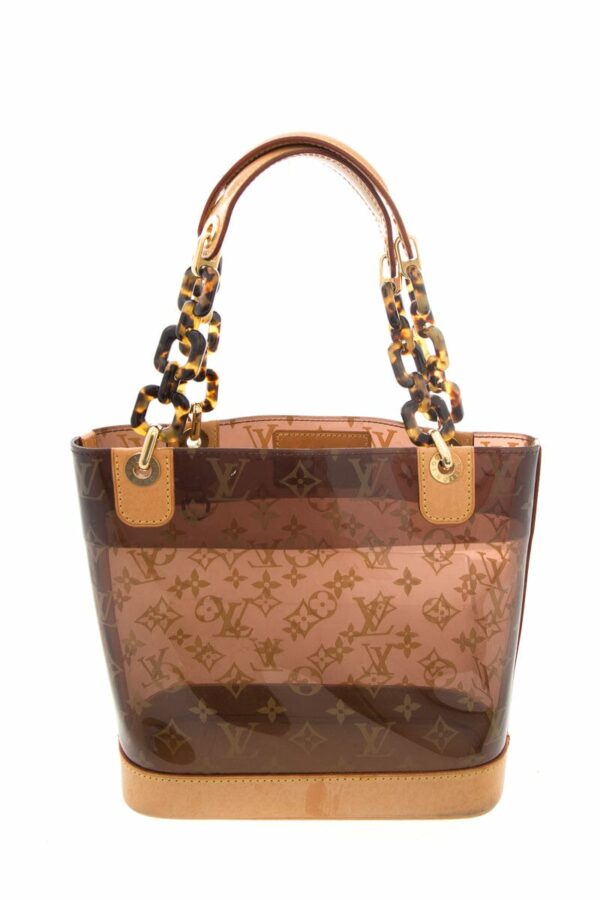 LV 2003 Brown Monogram Ambre Tote - Image 10