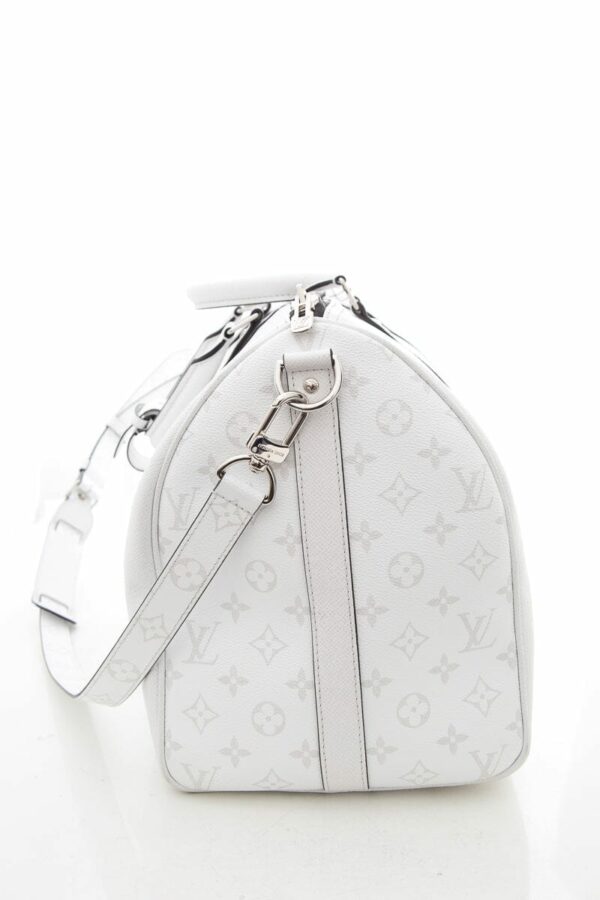 LV White Travel Duffle - Image 3