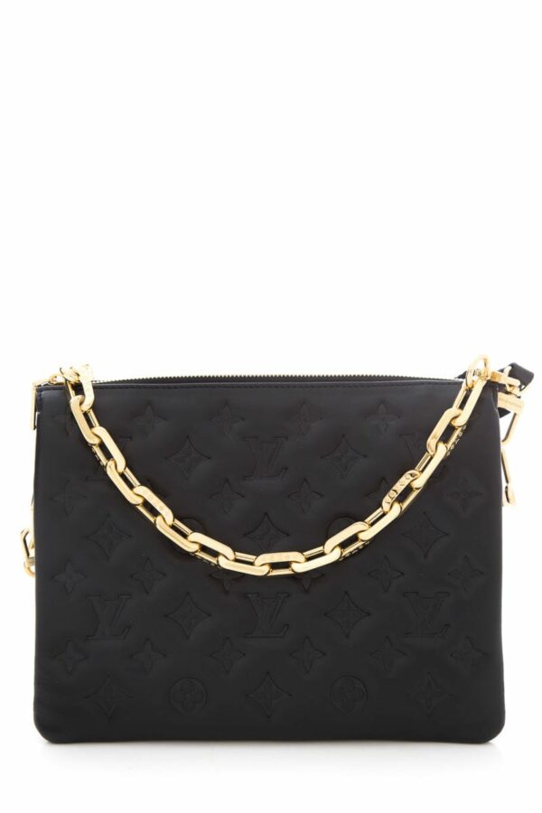 LV Black Monogram Empreinte Coussin PM - Image 7