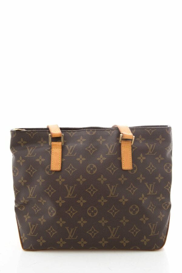 LV Brown Monogram Cabas Piano Tote - Image 3