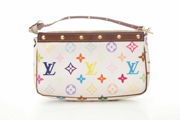 LV Monogram Multicolor Pouchette Shoulder Bag - Image 3