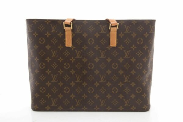 LV 2001 Brown Luco Monogram Canvas Handbag - Image 4