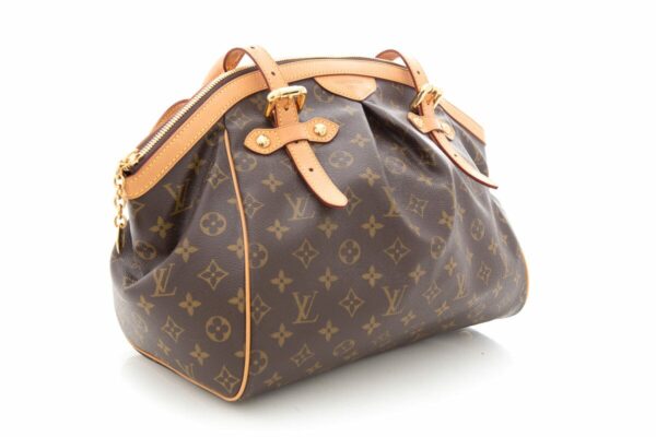 LV Tivoli Brown Monogram Canvas Handbag - Image 2