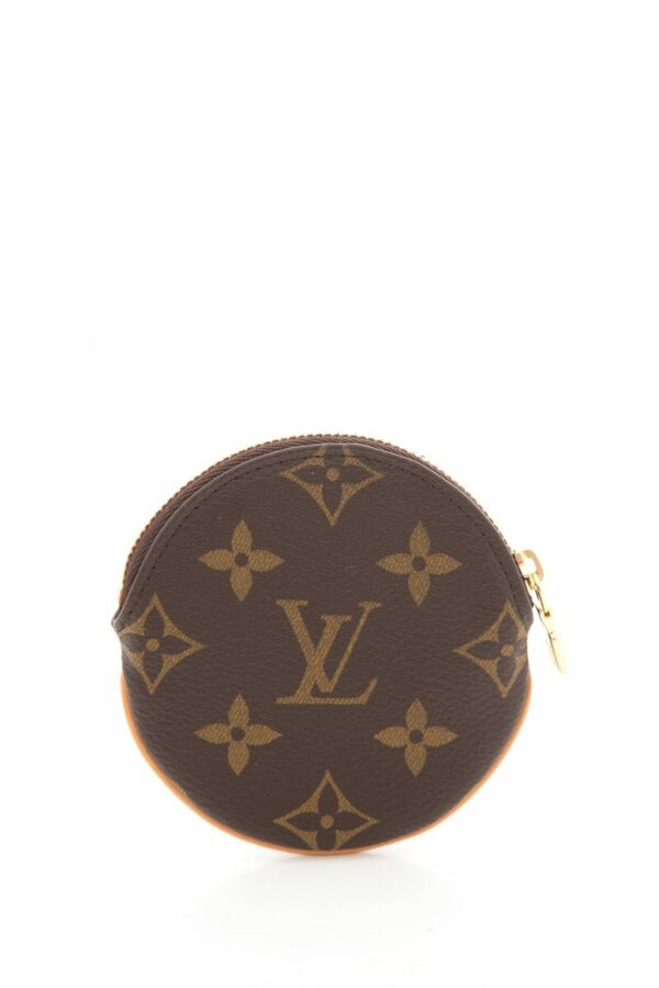 LV Brown LV Monogrammed Porto Monet Ron Coin Pouch - Image 2