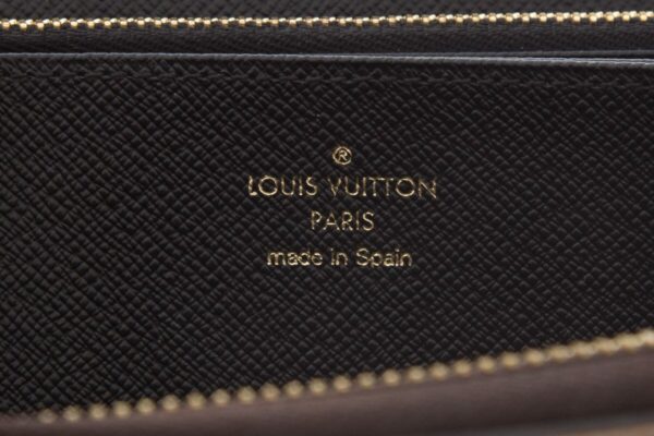 LV Brown Reverse Monogram Zippy Wallet - Image 5