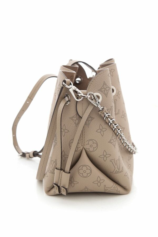 LV 2021 Monogram Grey Bella Galet Mahina Handbag - Image 4