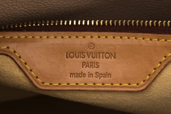 LV 2001 Brown Luco Monogram Canvas Handbag - Image 7