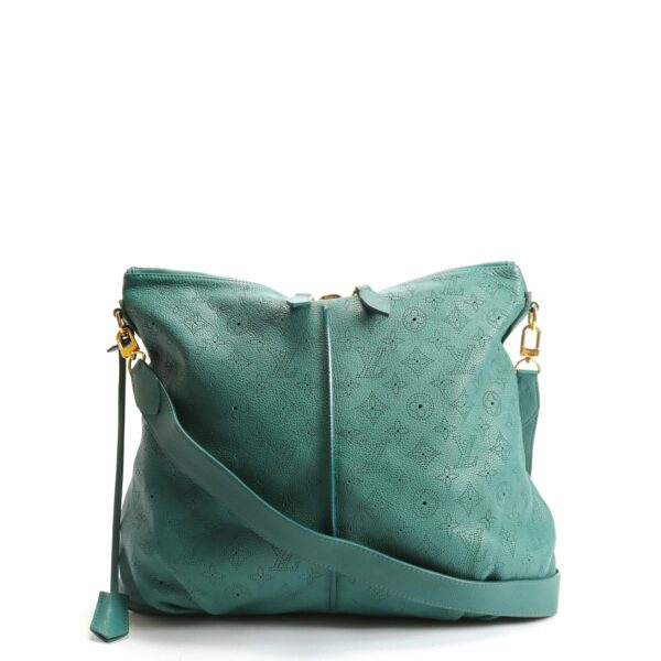 LV Selene MM Monogram Mahina Aqua - Image 13