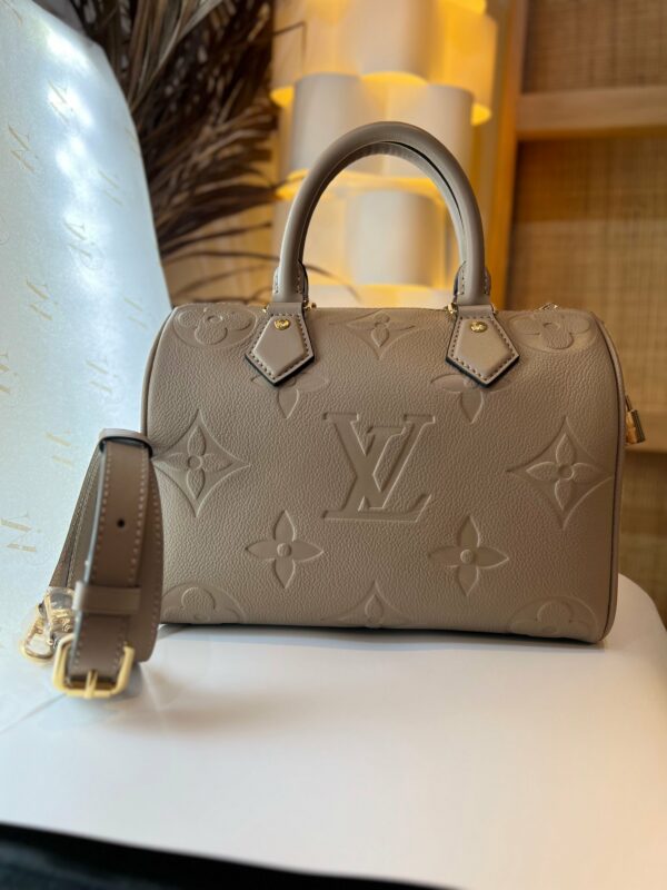 LV Speedy Bandouliere Bag Monogram Empreinte Giant 25 - Image 2