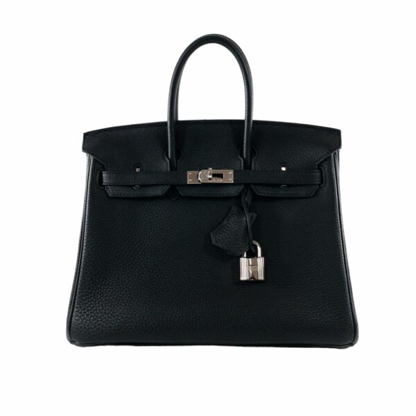 HM Birkin 25 Black Togo PHW