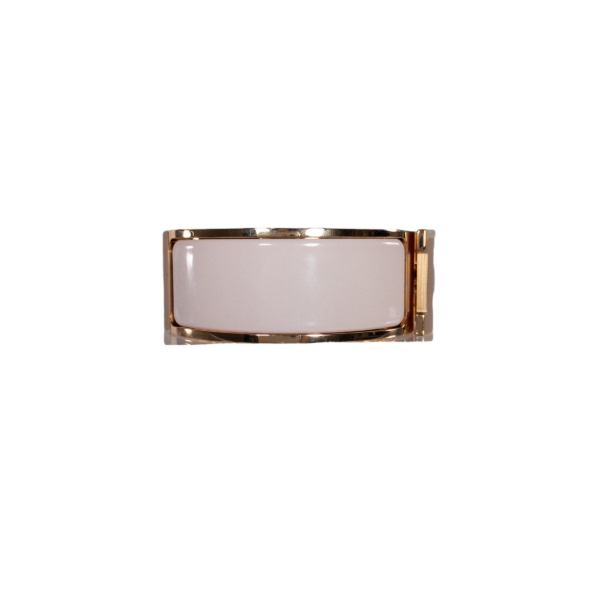 HM Rose Candeur Wide Clic H Bracelet Rose Gold - Image 2