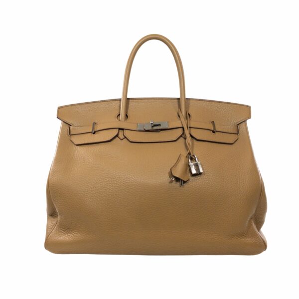 Hermès Tabac Camel Birkin 40