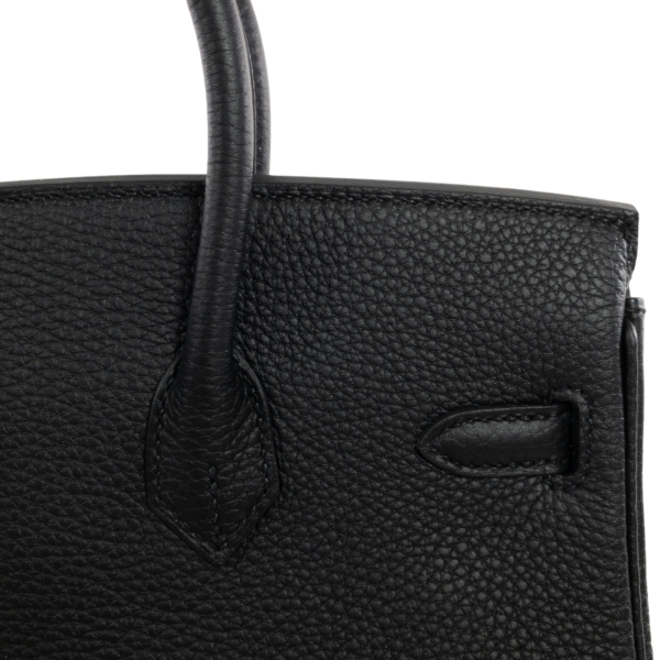 HM Birkin 25 Black Togo GHW - Image 7