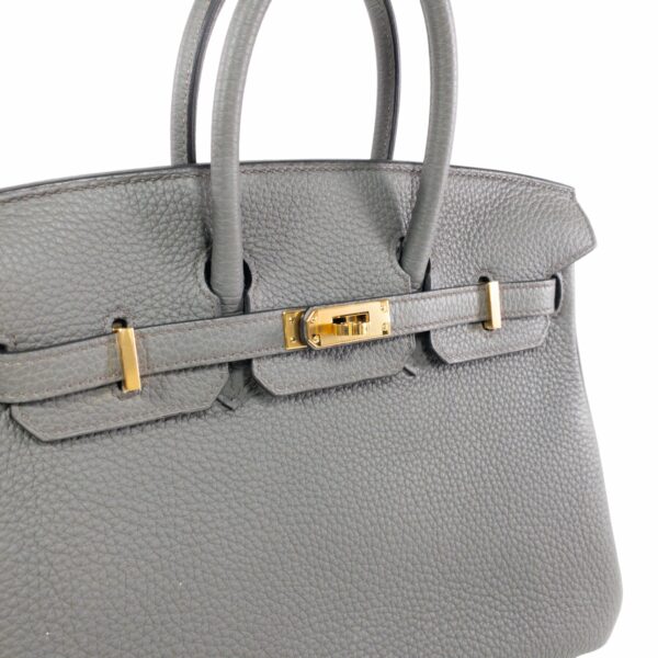 HM Birkin 25 Etain Togo GHW - Image 5