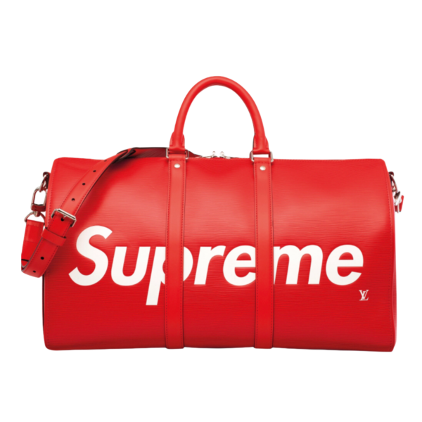 LV x Supreme Keepall Bandouliere 45