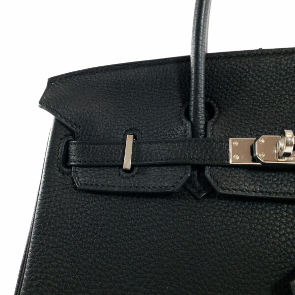 HM Birkin 25 Black Togo PHW - Image 7