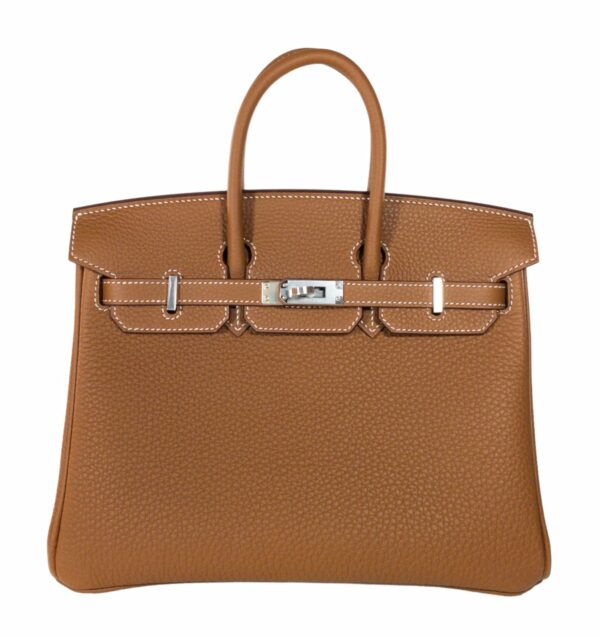 HM Birkin 25 Gold Togo PHW