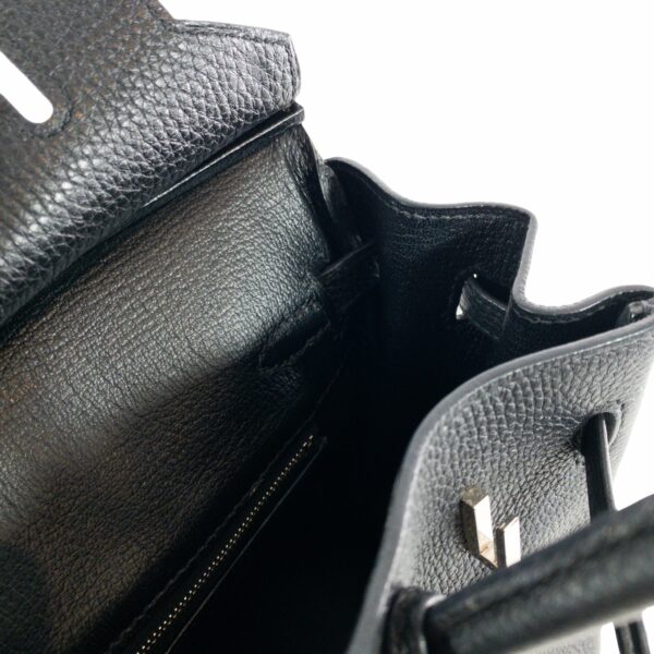 HM Birkin 25 Black Togo PHW - Image 12