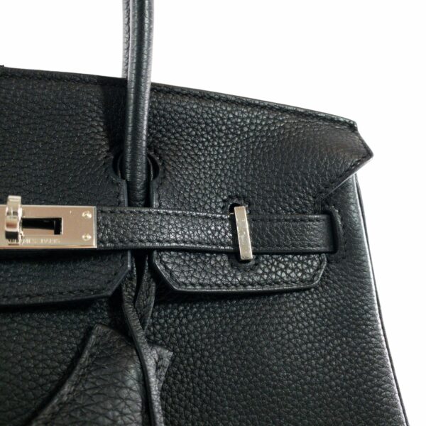 HM Birkin 25 Black Togo PHW - Image 13