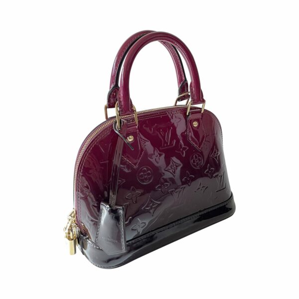 LV Monogram Vernis Leather Alma BB - Image 2