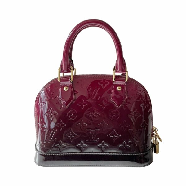 LV Monogram Vernis Leather Alma BB - Image 3