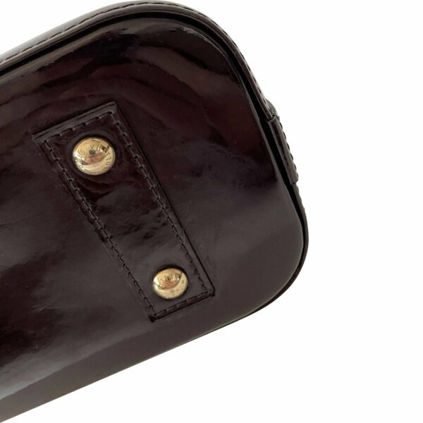 LV Monogram Vernis Leather Alma BB - Image 6