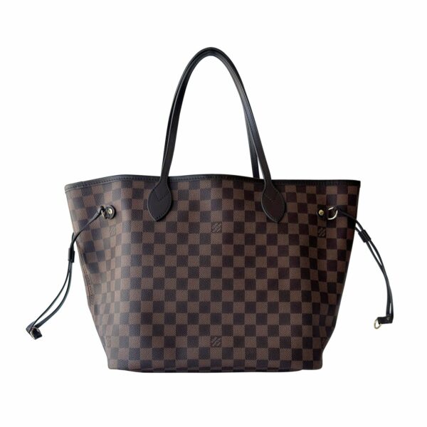 LV Damier Ebene Neverfull MM - Image 10