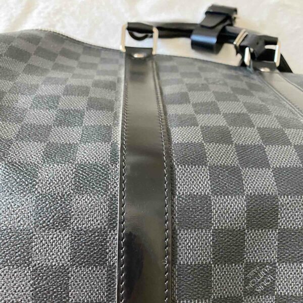 LV Damier Graphite Keepall 45 Bandouliere - Image 8