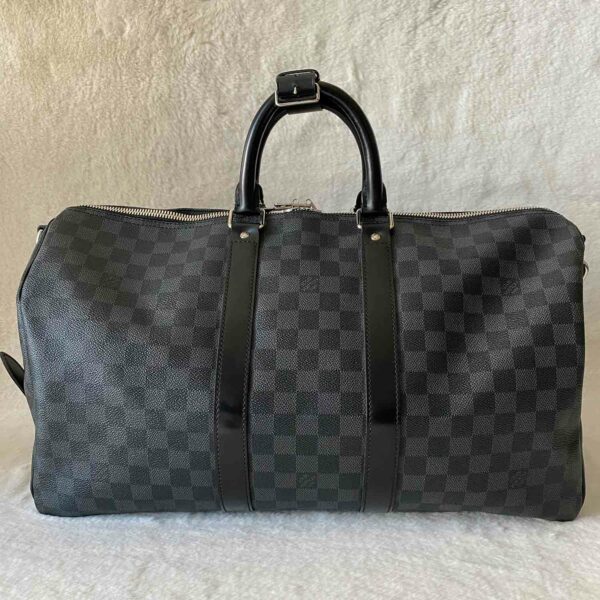 LV Damier Graphite Keepall 45 Bandouliere - Image 2