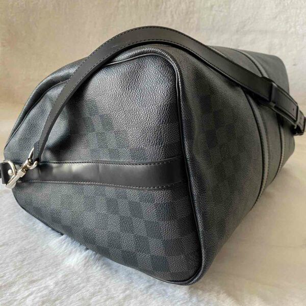 LV Damier Graphite Keepall 45 Bandouliere - Image 6