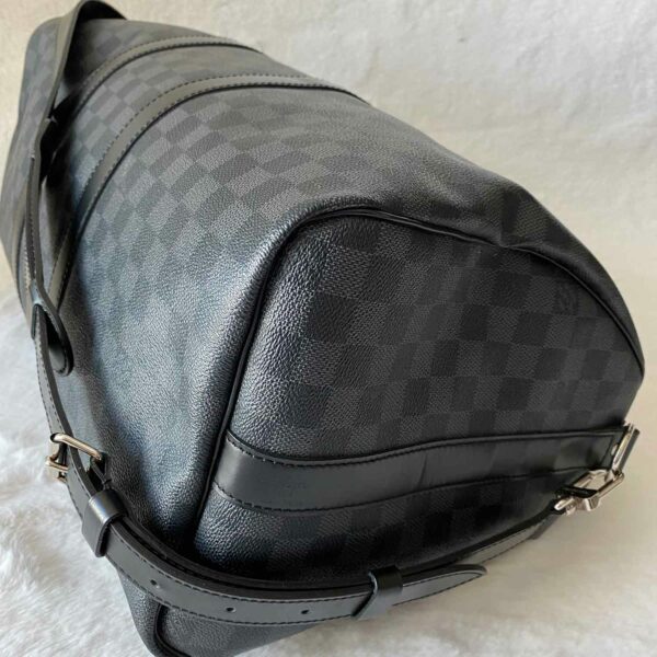 LV Damier Graphite Keepall 45 Bandouliere - Image 7