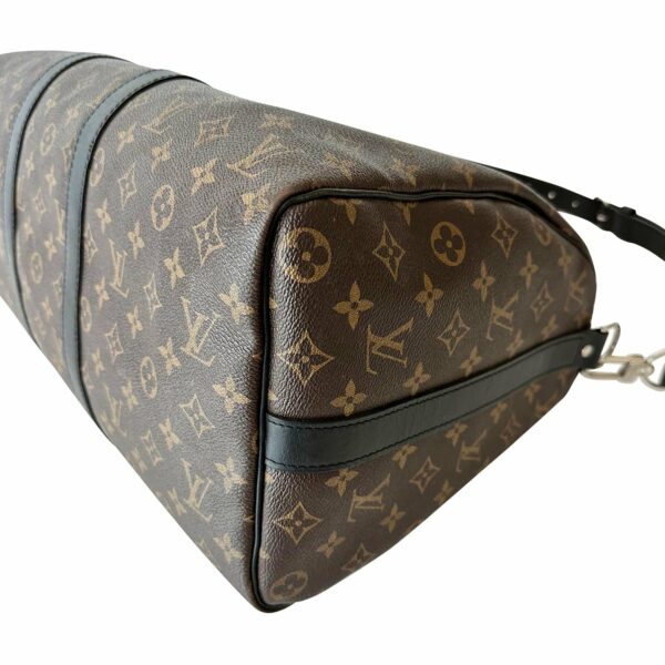 LV Keepall 45 Bandoulière Monogram Macassar - Image 5