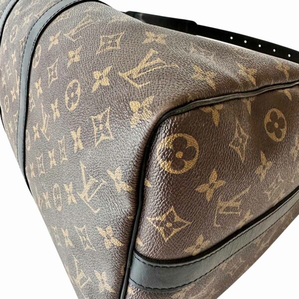 LV Keepall 45 Bandoulière Monogram Macassar - Image 7