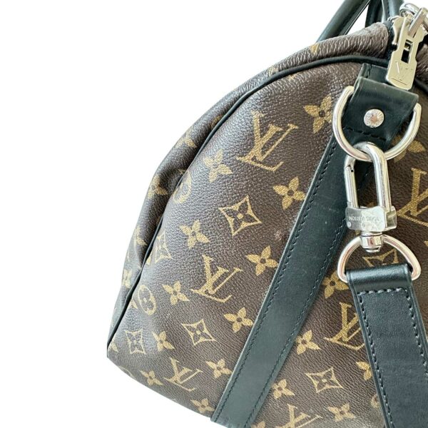 LV Keepall 45 Bandoulière Monogram Macassar - Image 10