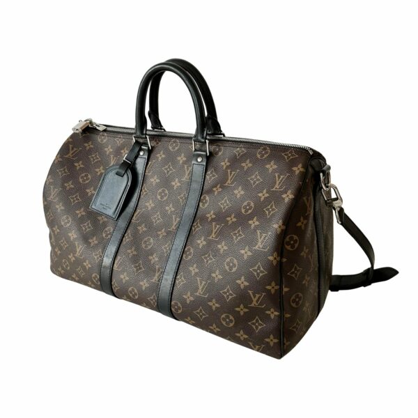 LV Keepall 45 Bandoulière Monogram Macassar