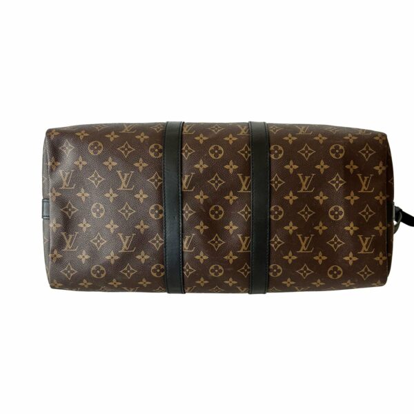 LV Keepall 45 Bandoulière Monogram Macassar - Image 4