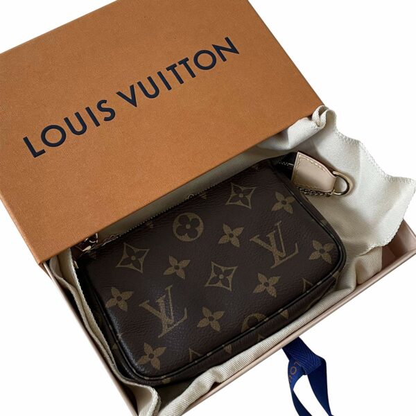 LV Monogram Mini Pochette Accessoires - Image 7