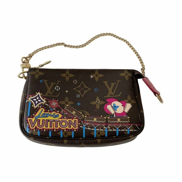 LV Monogram Mini Pochette Accessoires - Image 3