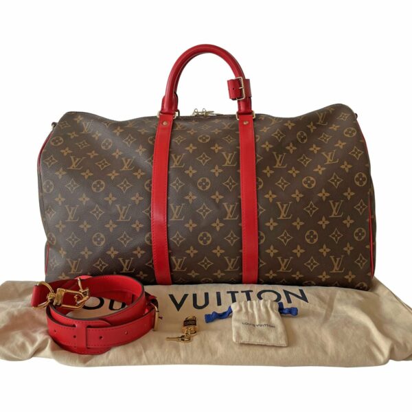 LV Monogram Keepall Bandouliere 50 - Image 15