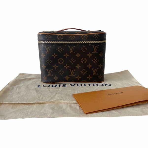 LV Monogram Nice BB Toiletry Bag - Image 10