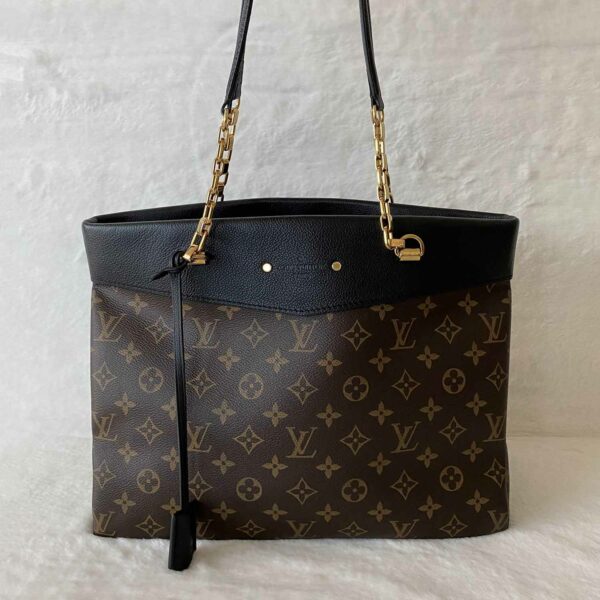 LV Monogram Pallas Shopper Tote