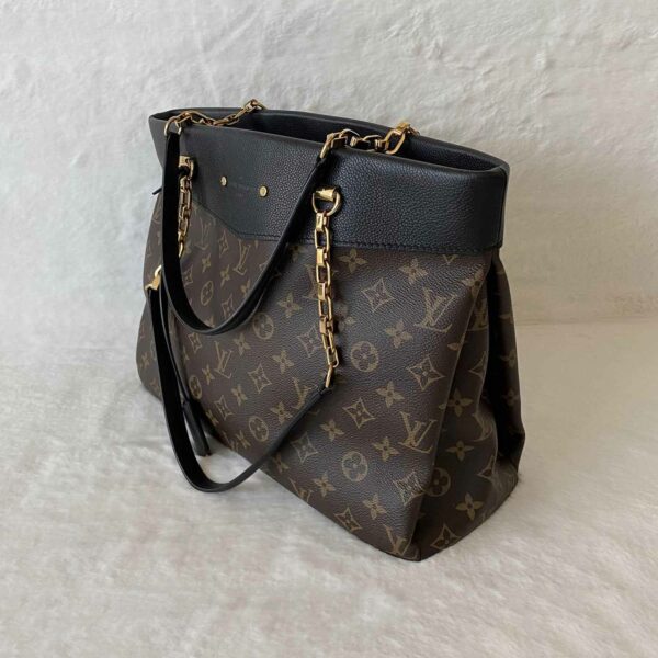 LV Monogram Pallas Shopper Tote - Image 5