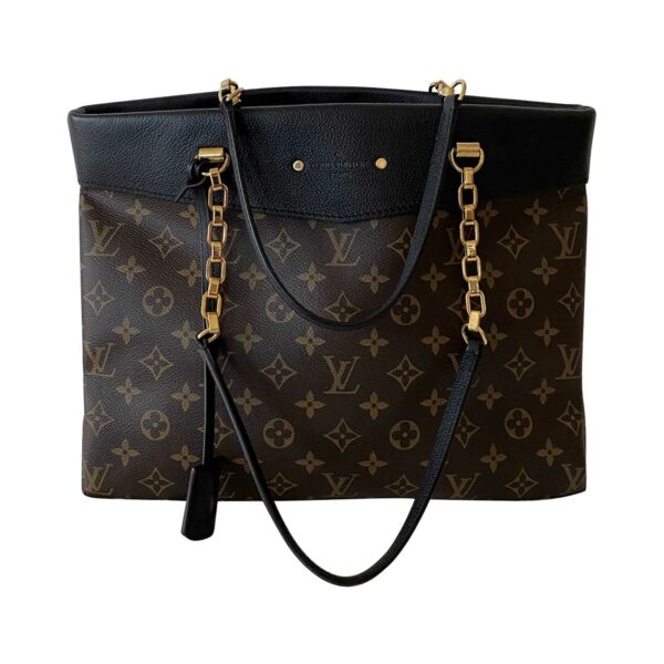 LV Monogram Pallas Shopper Tote - Image 11